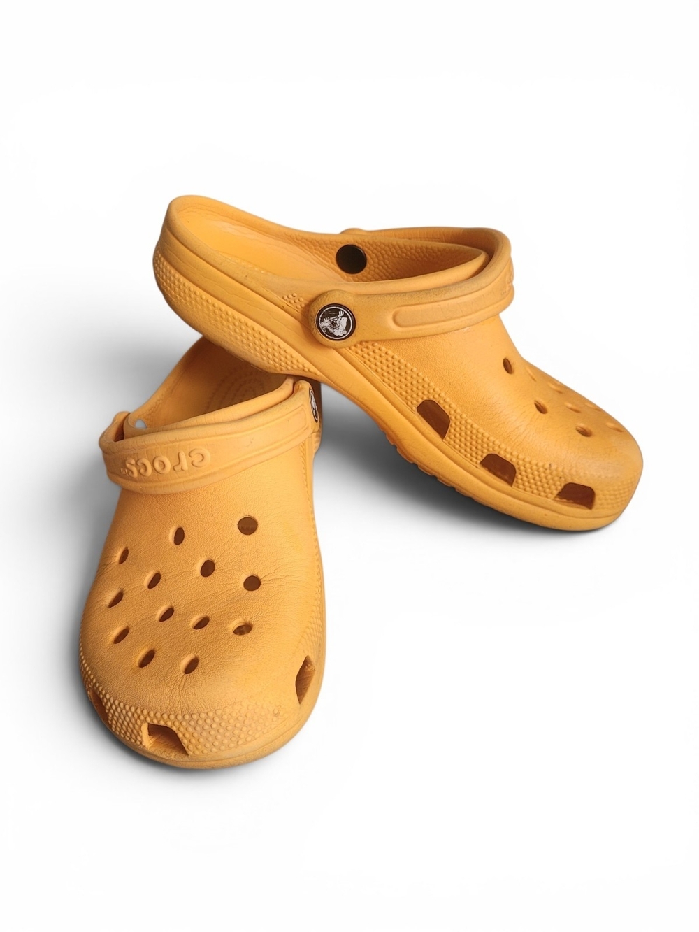 CROCS Classic Clog Sandals in Marigold M4 W6 Adult
